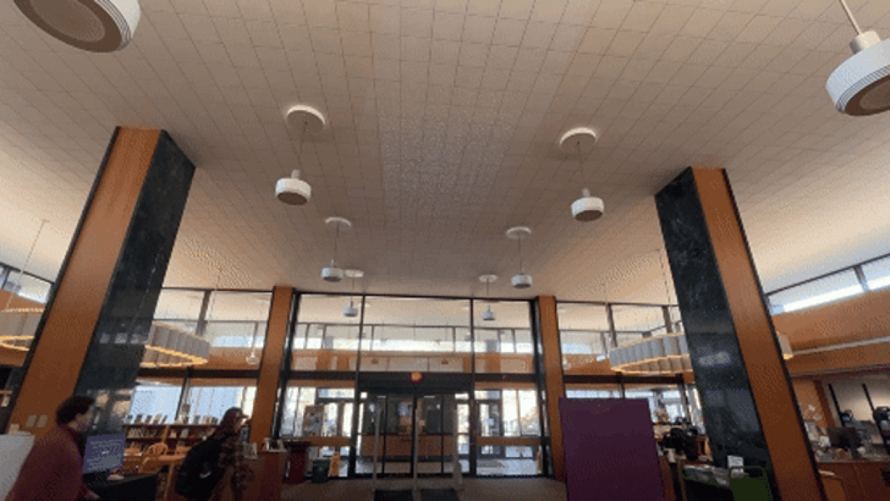 Zen Ceiling Projection GIF